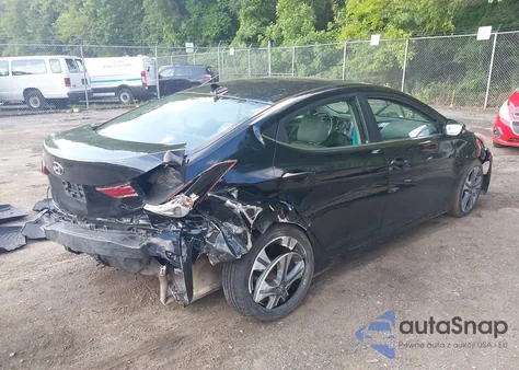 2015 Hyundai Elantra Sport из США, поврежденный, VIN KMHDH4AH6FU422230